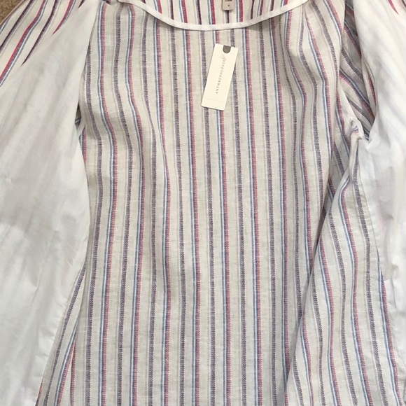 Anthropologie Dolan Cotton/Linen Blend Jacket Sz M - Picture 8 of 12